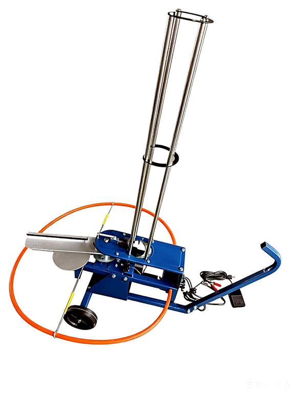 Plenergy FX 80 clay pigeon thrower, studio shot