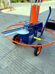 Plenergy FX 80 clay pigeon thrower with target feeder loaded